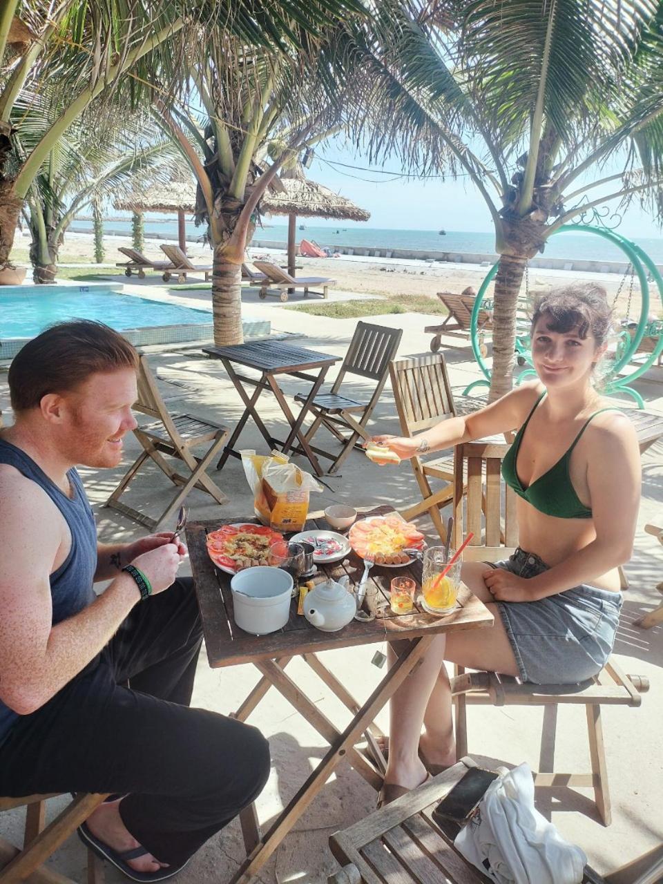 Bien Ngoc Homstay Phan Thiet Zimmer foto